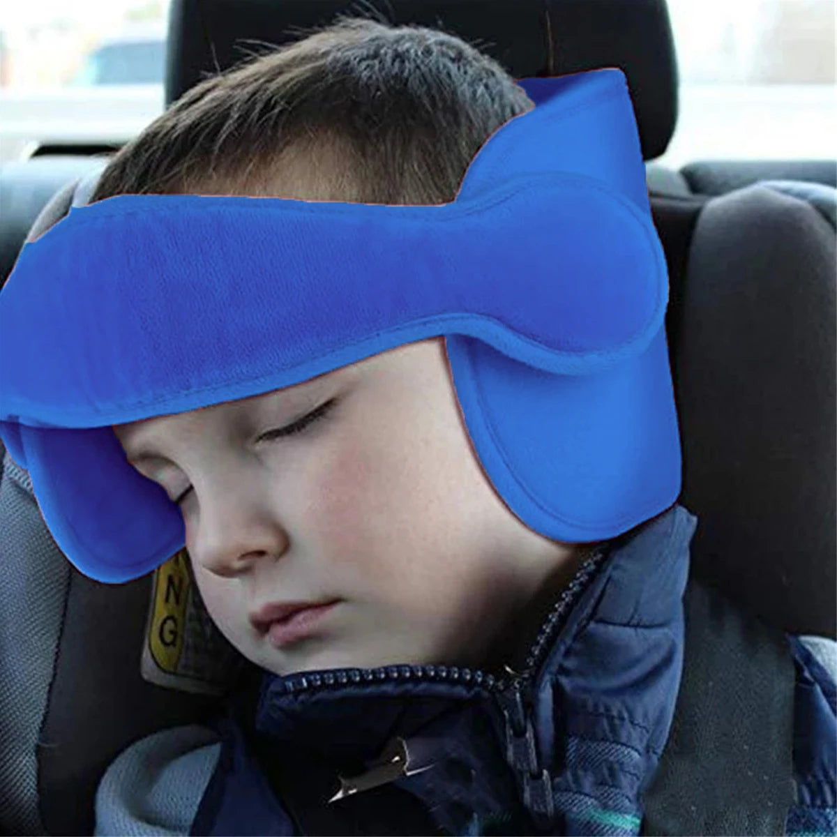BSeat Headbands™ Casque appui-tête de voiture pour enfant