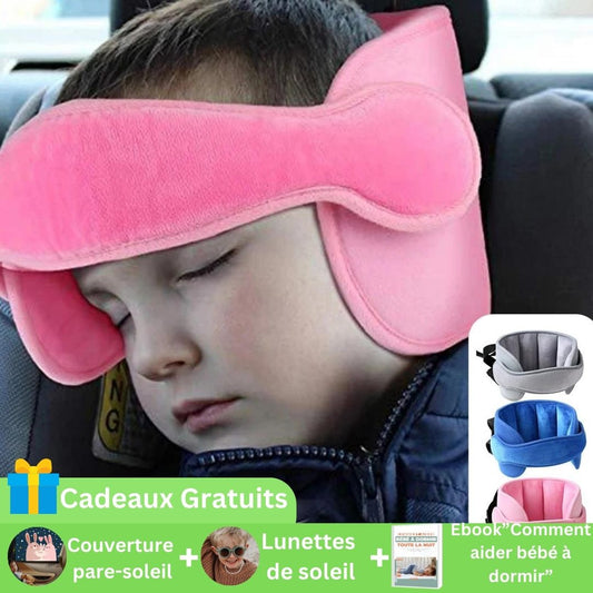 BSeat Headbands™ Casque appui-tête pour enfant - Bébénours