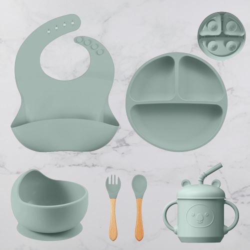 BabySet™ - Alimentation bébé set en silicone - Bébénours